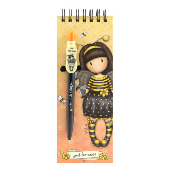 GORJUSS ΜΠΛΟΚΑΚΙ ΣΠΙΡΑΛ ΜΕ ΣΤΥΛΟ Bee Loved