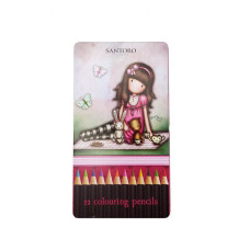 Santoro Gorjuss ΞΥΛΟΜΠΟΓΙΕΣ ΣΕ ΜΕΤΑΛΛΙΚΟ ΚΟΥΤΙ FUCHSIA