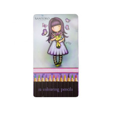 Santoro Gorjuss ΞΥΛΟΜΠΟΓΙΕΣ ΣΕ ΜΕΤΑΛΛΙΚΟ ΚΟΥΤΙ LILA 