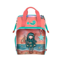 Τσάντα Πλάτης Γοργόνα Πορτοκαλί Washed Ashore