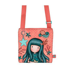 Τσάντα Χιαστί Γοργόνα Πορτοκαλί Santoro Gorjuss Washed Ashore