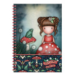 Gorjuss A5 Notebook with Stationery Little Mushroom