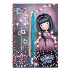 Gorjuss A5 Notebook with Stationery Fairy Dusk