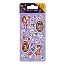 Gorjuss Sticker Pack Firefly Dawn Little Mushroom