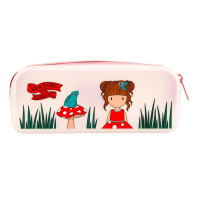 Gorjuss Glitter Pencil Case Little Mushroom
