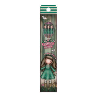 Gorjuss Set of 5 Pencils Woodland Wildflower