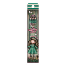 Gorjuss Set of 5 Pencils Woodland Wildflower