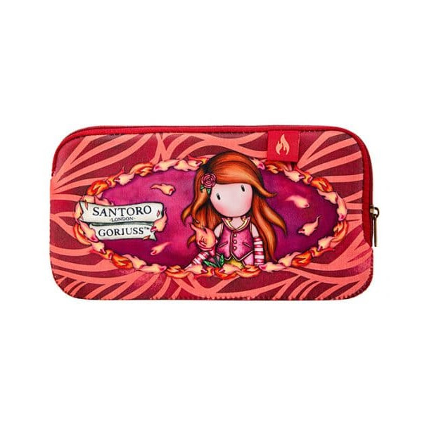 GORJUSS Neoprene Pencil Case Fire In My Heart