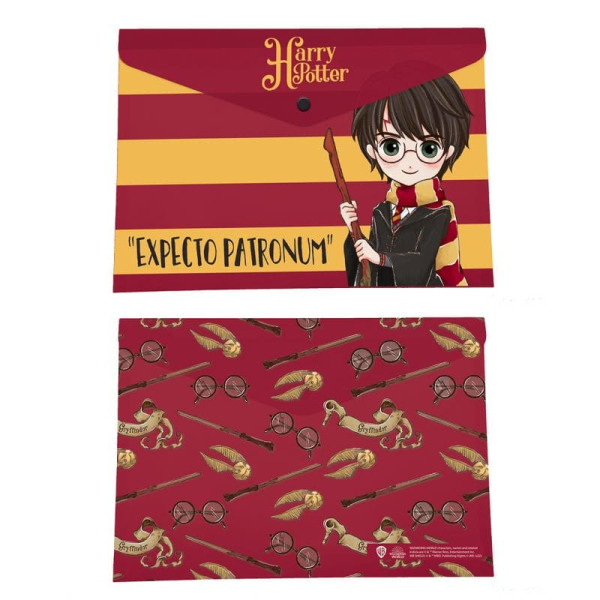 HARRY POTTER HERMIONE ΦΑΚΕΛΛΟΣ ΜΕ ΚΟΥΜΠΩΜΑ 33x23 