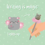 Legami Ballpoint Στυλό με Φως Writing is Magic Cat