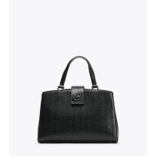 ΤΣΑΝΤΑ ΧΕΙΡΟΣ CAPRICE ΜΕ ΚΡΟΚΟ ΥΦΗ BLACK