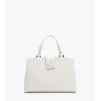 ΤΣΑΝΤΑ ΧΕΙΡΟΣ CAPRICE ΜΕ ΚΡΟΚΟ ΥΦΗ WHITE
