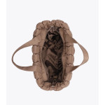 ΤΣΑΝΤΑ ΧΕΙΡΟΣ ΜΕ ΤΕΧΝΙΚΗ KAΠITONE PUFFER BROWN