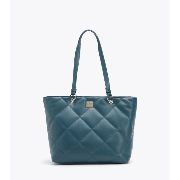 ΓΥΝΑΙΚΕΙΑ ΤΣΑΝΤΑ ΩΜΟΥ ΜΕ ΡΑΦΕΣ ΚΑΙ ΔΙΠΛΑ ΧΕΡΟΥΛΙΑ PETROL