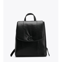 ΣΑΚΙΔΙΟ ΠΛΑΤΗΣ CLOVER ΜΕ ΦΟΥΣΚΩΤΟ ΚΑΠΑΚΙ BLACK