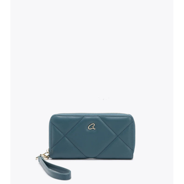 ΓΥΝΑΙΚΕΙΟ ΠΟΡΤΟΦΟΛΙ ΜΕ ΡΑΦΕΣ PETROL