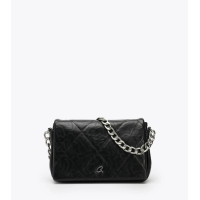 ΤΣΑΝΤΑ ΩΜΟΥ DELORES ΜΕ ΡΑΦΕΣ ΚΑΙ ΑΛΥΣΙΔΑ BLACK