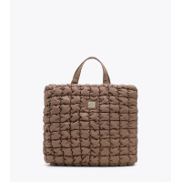 ΤΣΑΝΤΑ ΧΕΙΡΟΣ ΜΕ ΤΕΧΝΙΚΗ KAΠITONE PUFFER BROWN