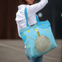 Pitex TOTE ΤΣΑΝΤΑ Antoine de Saint Exupéry The Little Prince Planet