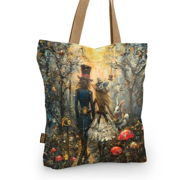 Pitex TOTE ΤΣΑΝΤΑ Alice and the Hatter