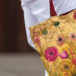 Pitex TOTE ΤΣΑΝΤΑ Gustav Klimt Flowers for Klimt