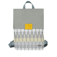 TZELATI Yellow Motif Leather